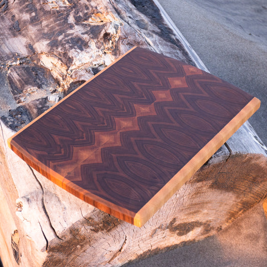 Walnut End Grain Cutting Board (16 x 12 in.)